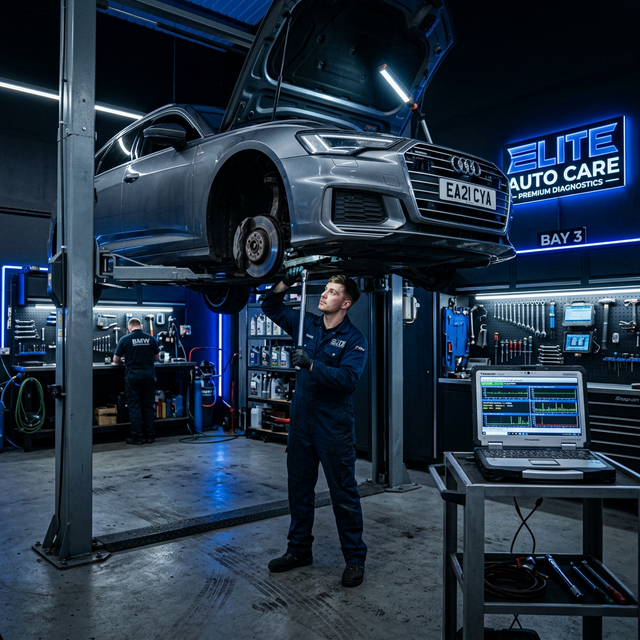 Ukázkový web pro autoservis