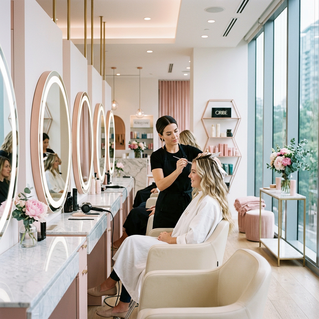 Web pro kadeřnictví